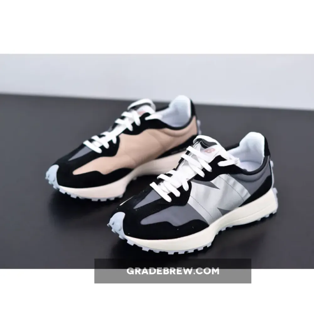 New Balance 327 Black Ash Lime/White/Grey MS327CPA