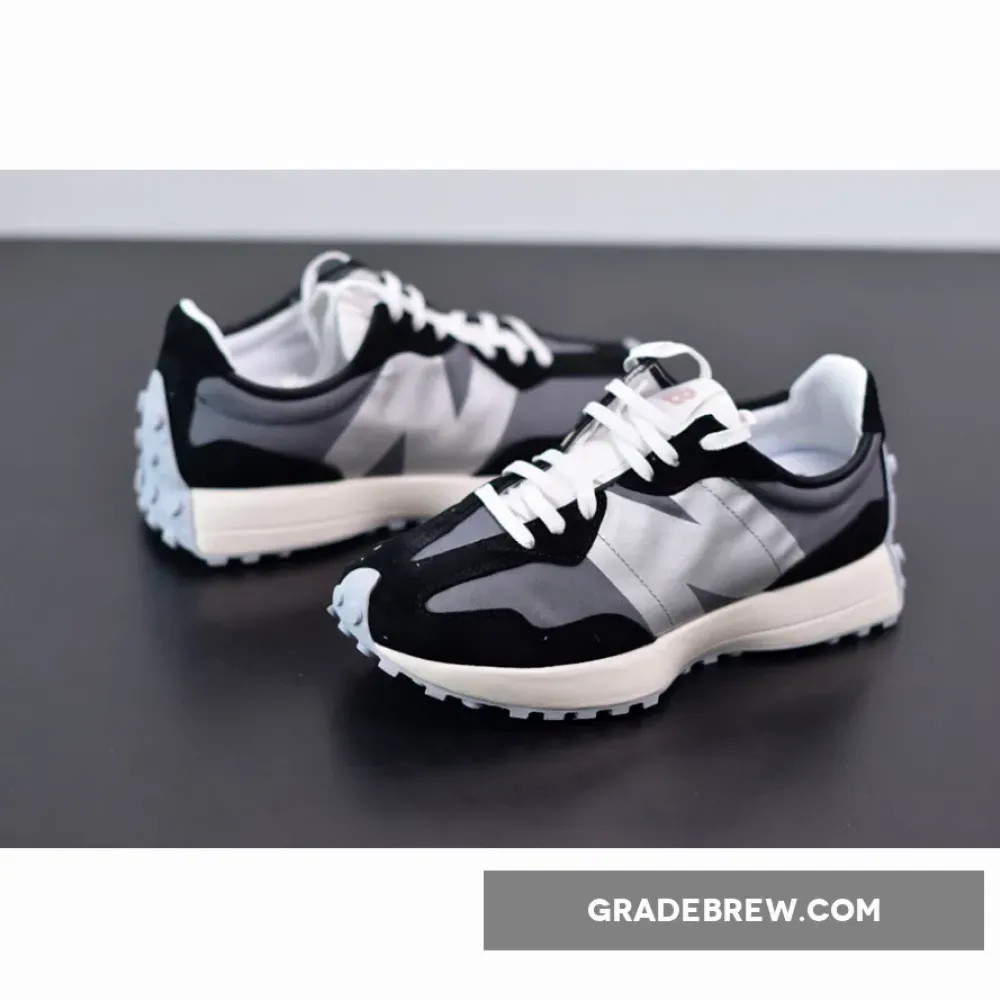 New Balance 327 Black Ash Lime/White/Grey MS327CPA