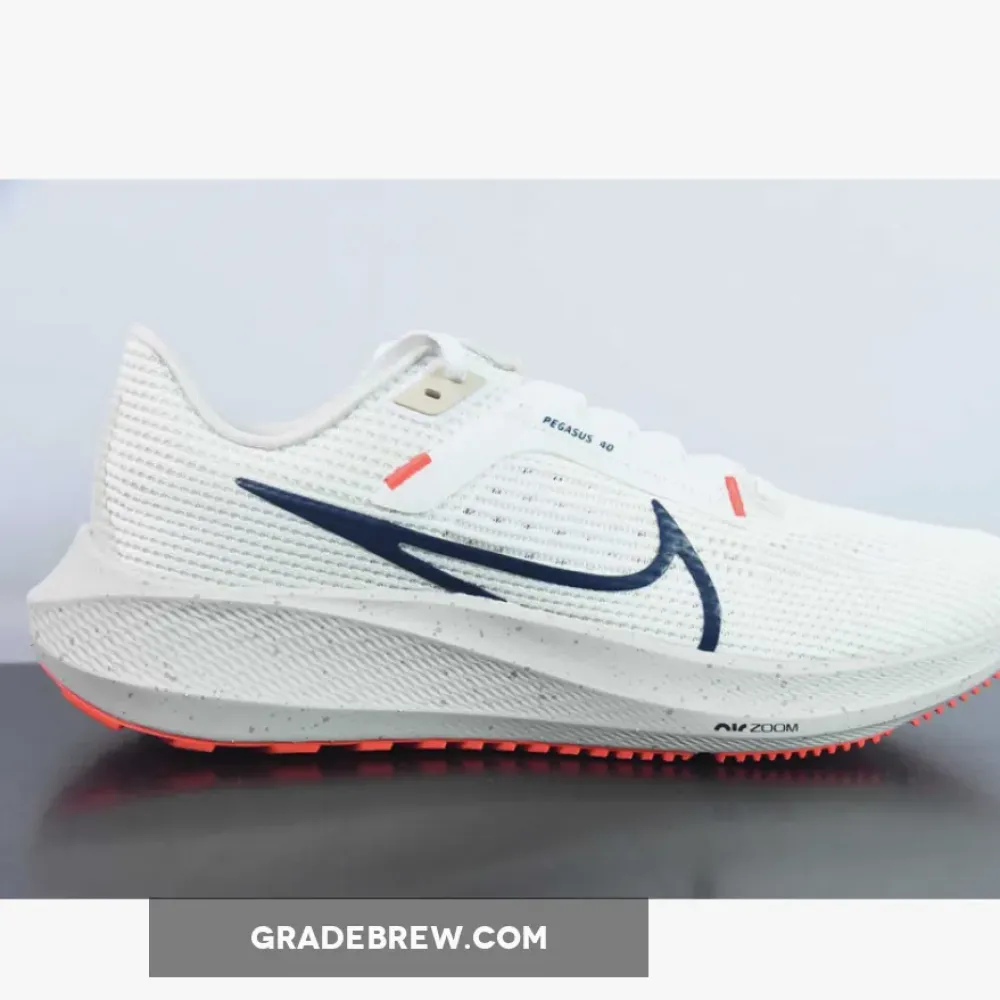 Nike Air Zoom Pegasus 40 Obsidian White/Red/Silver DV3853-100