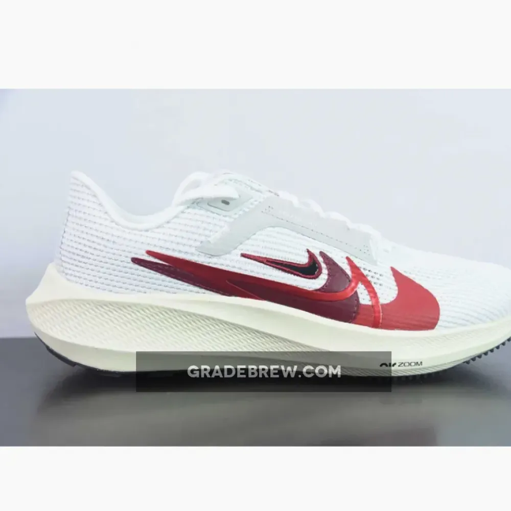 Nike Pegasus 40 White/Red/Multi-Color Photon Dust FB7703-100