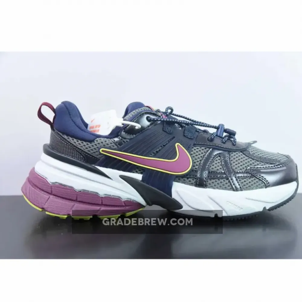 Nike V2K Run Obsidian Burgundy Volt FV6602-400