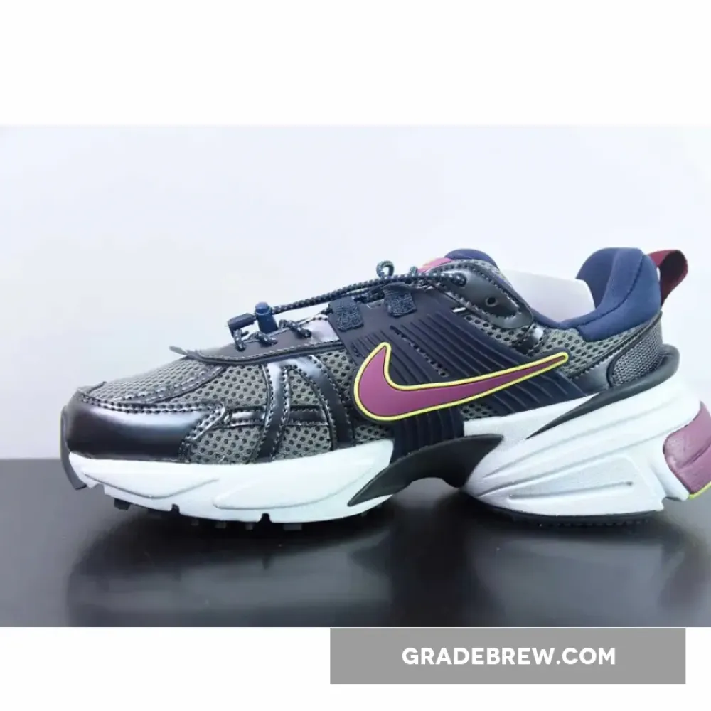 Nike V2K Run Obsidian Burgundy Volt FV6602-400