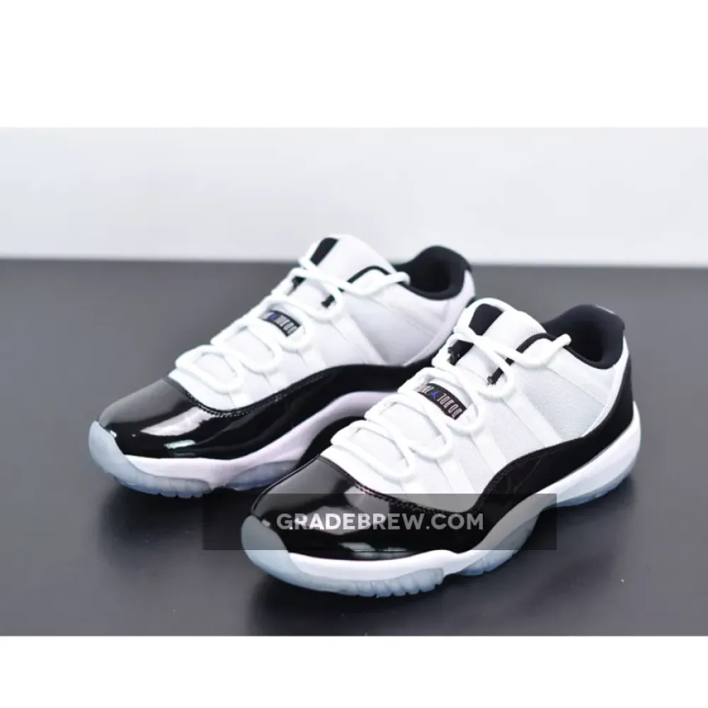 Air Jordan 11 Retro Low Concord White/Black 528895-153