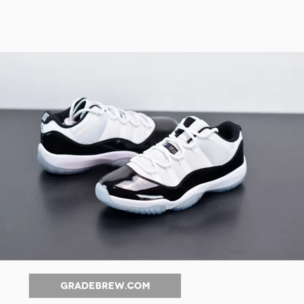 Air Jordan 11 Retro Low Concord White/Black 528895-153