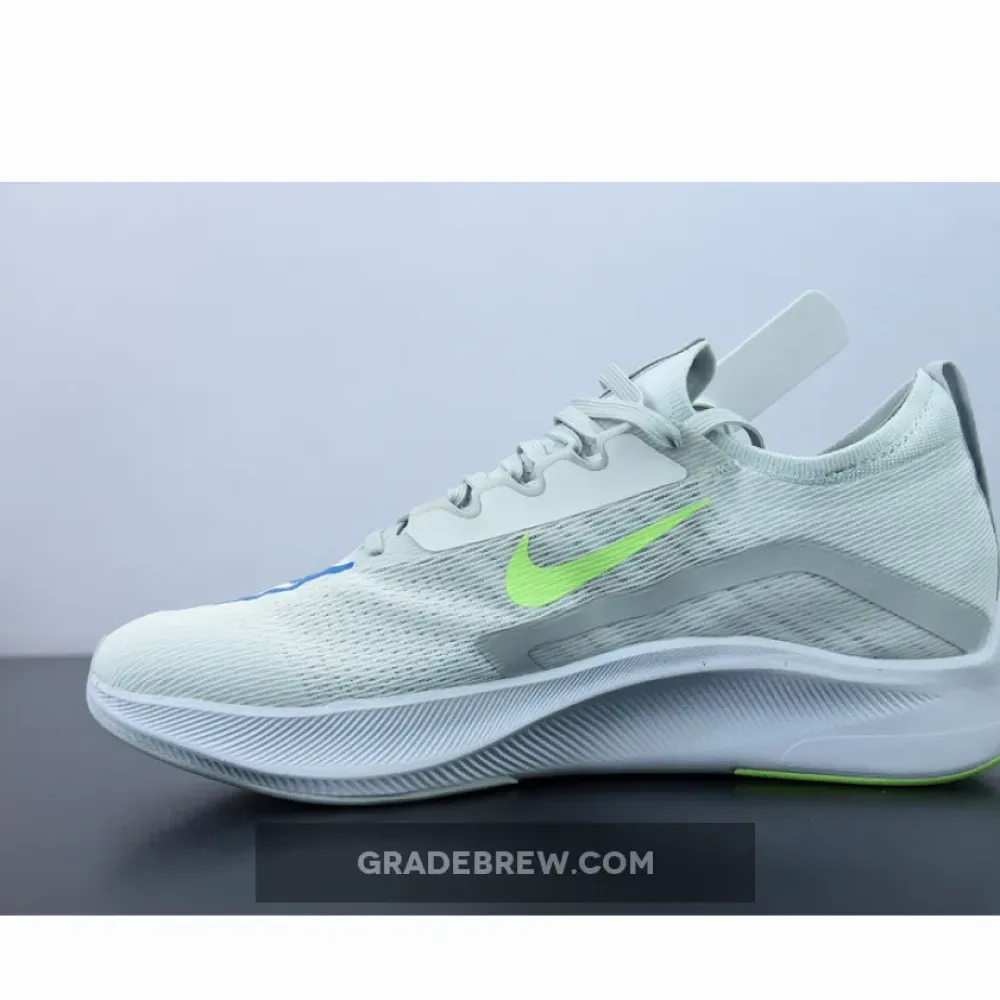 Nike Zoom Fly 4 Lime Glow/Imperial Blue/Pure Platinum CT2392-100
