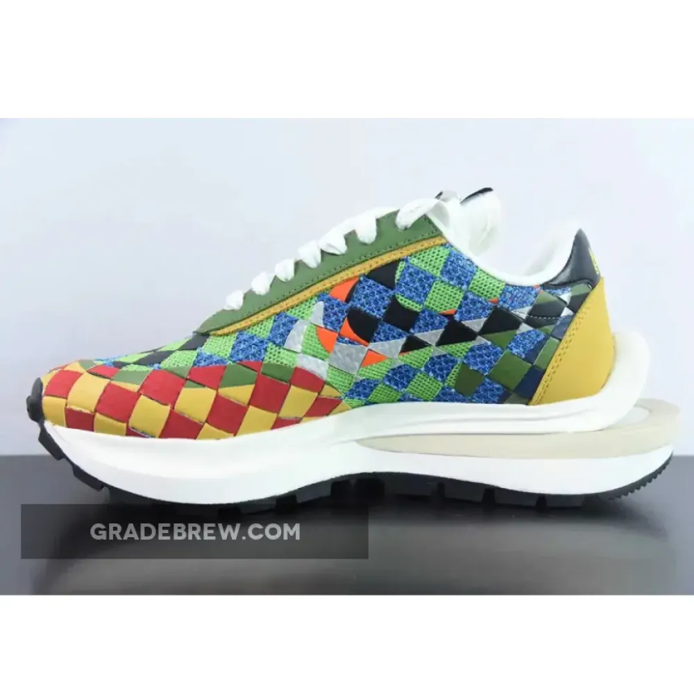 Nike LDVaporwaffle Mix Low Patchwork Safety Orange/Green Gusto/Sail DR5209-300