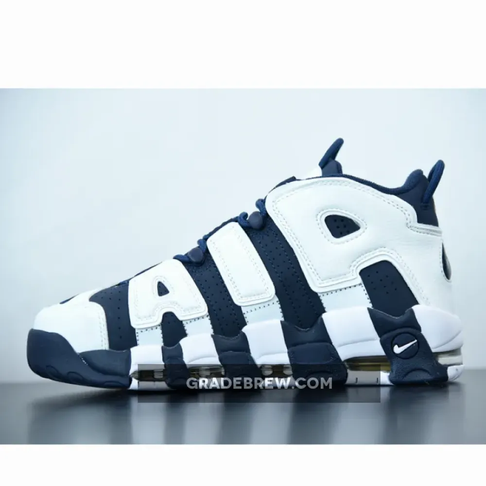 Nike Air More Uptempo Olympic Midnight Navy/White/Metallic Gold 414962-104
