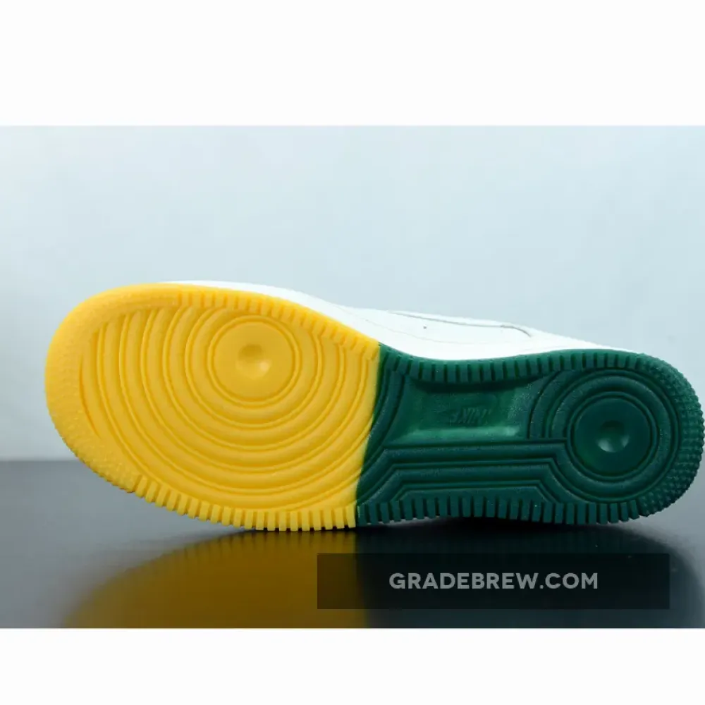 Nike Air Force 1 Low Utah Jazz Cream White/Green/Yellow