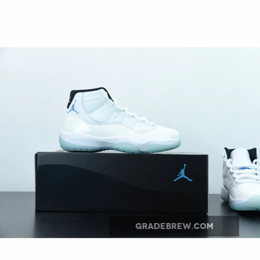 Air Jordan 11 Retro Columbia Blue Legend Blue/White 378037-117