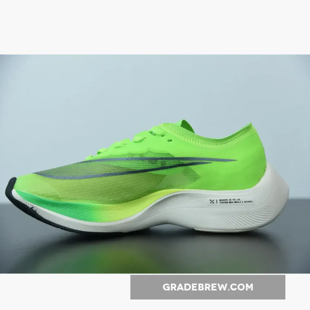 Nike ZoomX VaporFly NEXT% Volt Volt/White/Green AO4568-300