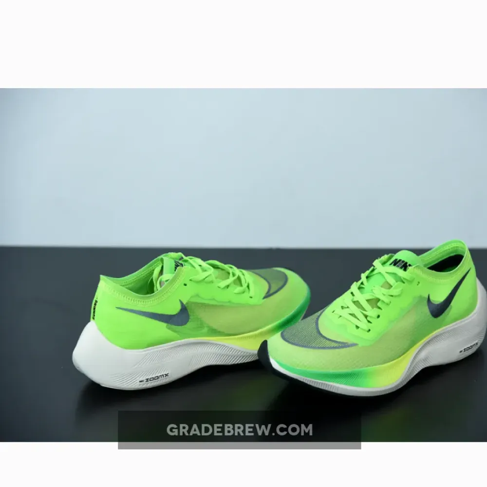 Nike ZoomX VaporFly NEXT% Volt Volt/White/Green AO4568-300