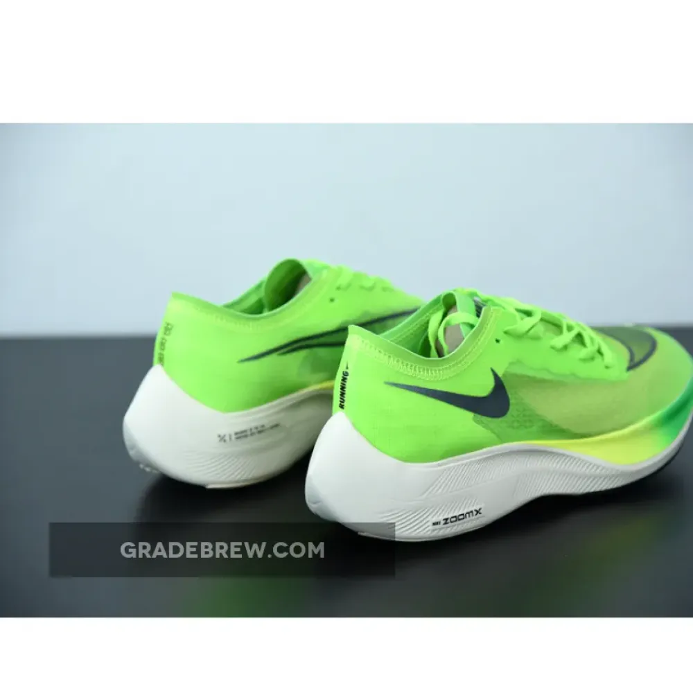 Nike ZoomX VaporFly NEXT% Volt Volt/White/Green AO4568-300