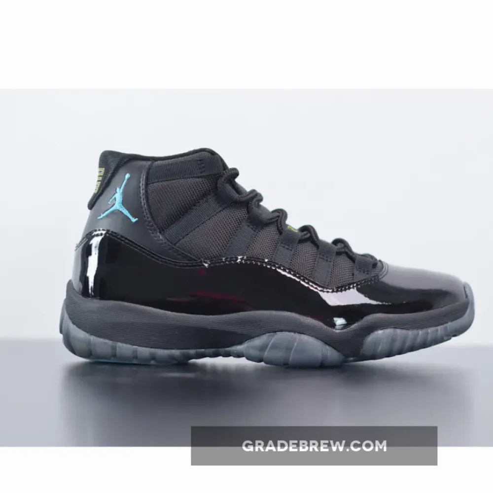 Air Jordan 11 Retro Gamma Blue Black/Varsity Maize 378037-006