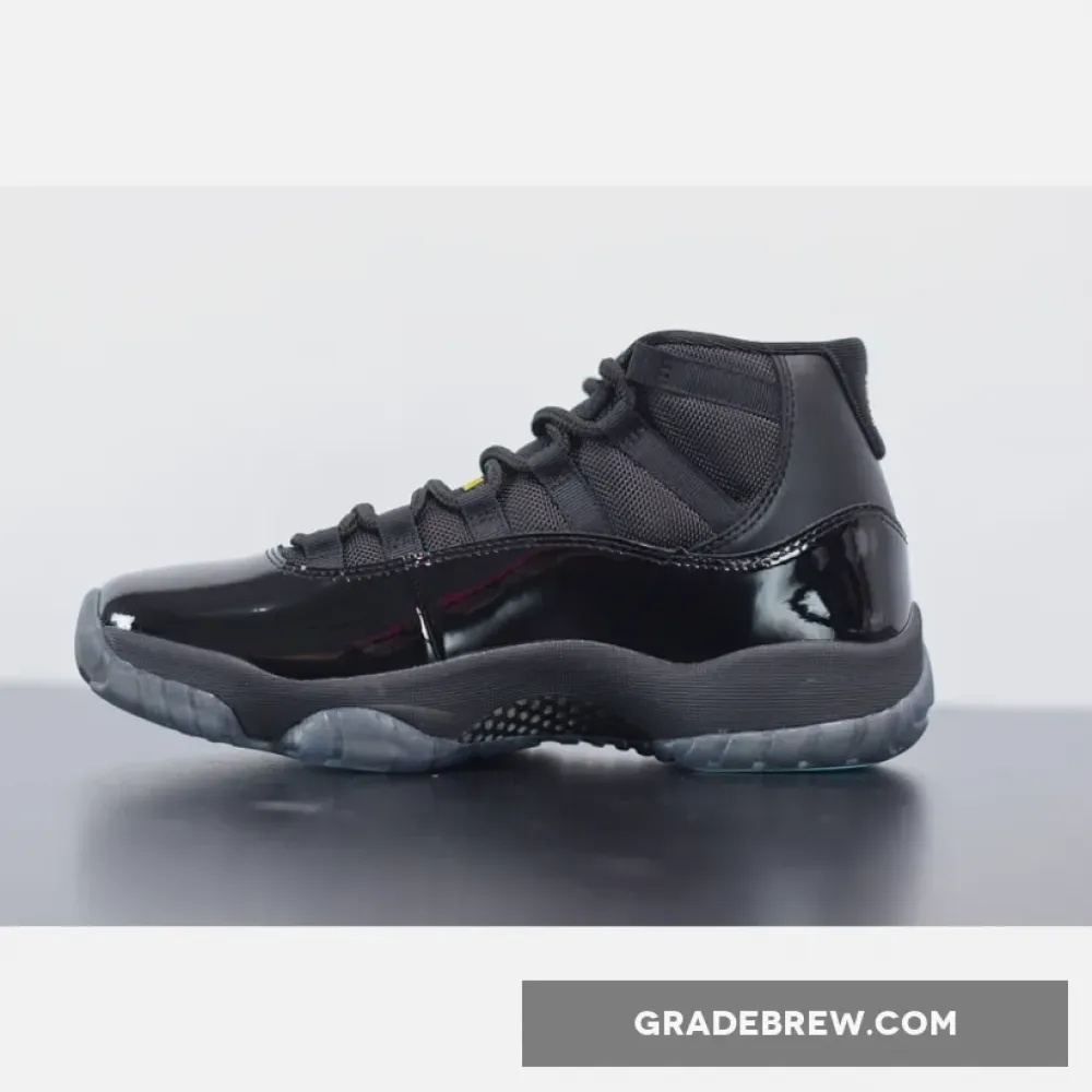 Air Jordan 11 Retro Gamma Blue Black/Varsity Maize 378037-006