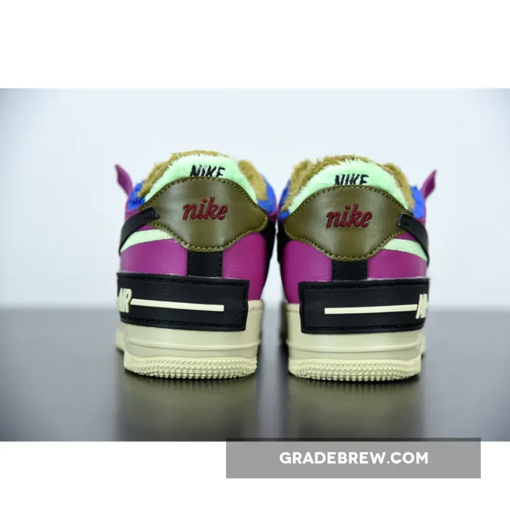 Nike Air Force 1 Shadow SE Cactus Flower Blue/Purple/Green CT1985-500