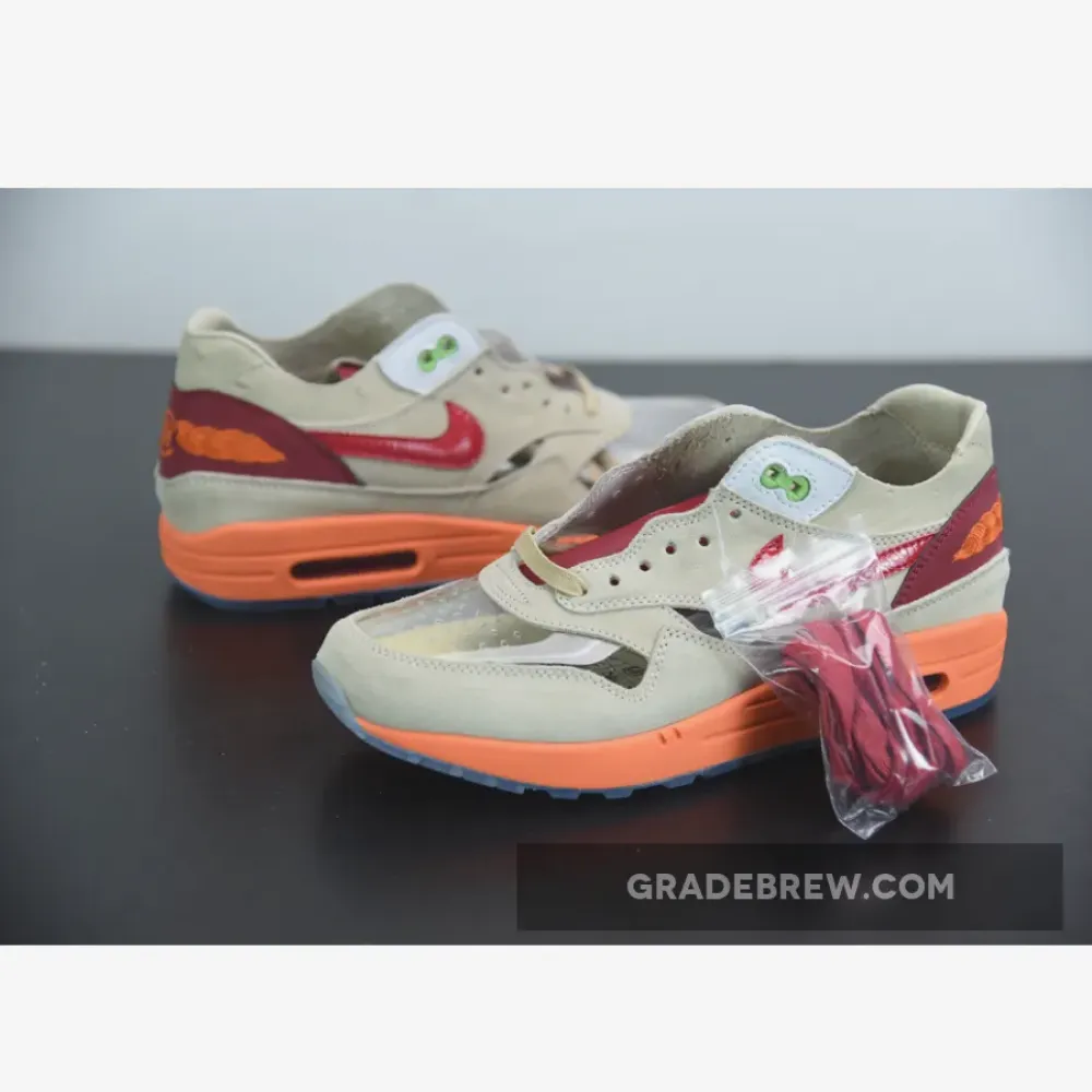 Nike Air Max 1 Kiss of Death Deep Red/Orange Blaze/Net DD1870-100