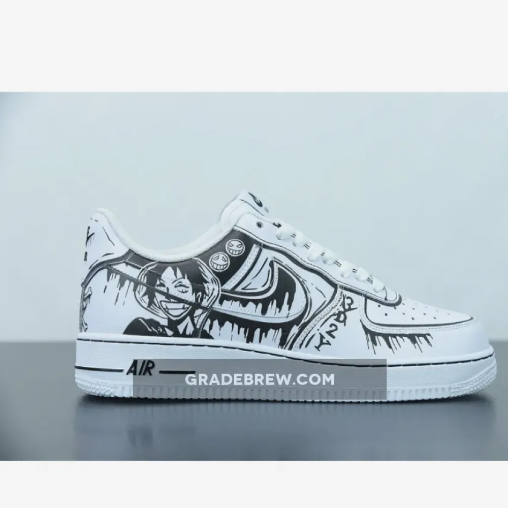 Nike Air Force 1 Custom One Piece White/Black