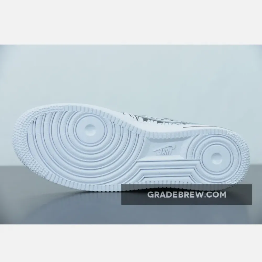 Nike Air Force 1 Custom One Piece White/Black