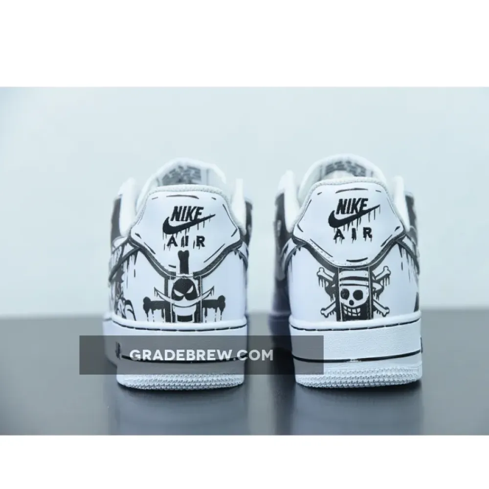 Nike Air Force 1 Custom One Piece White/Black