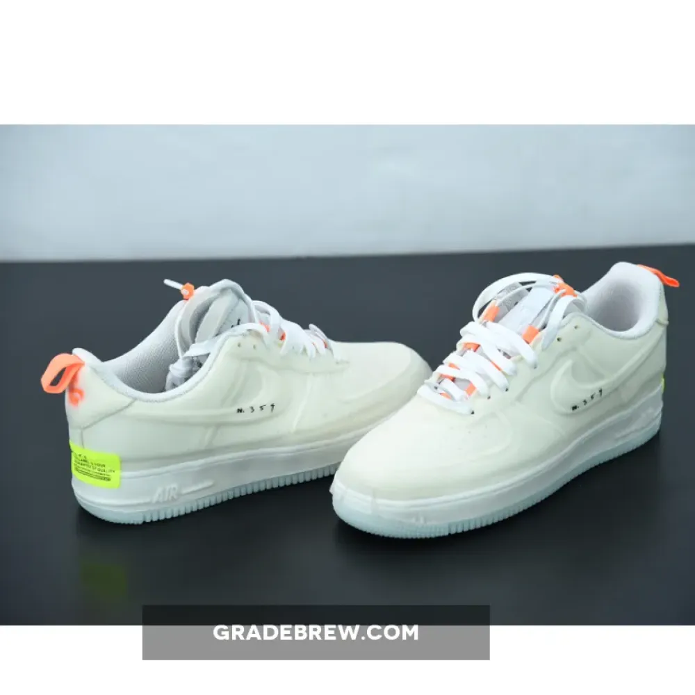 Nike Air Force 1 Experimental Sail Atomic Orange  CV1754-100