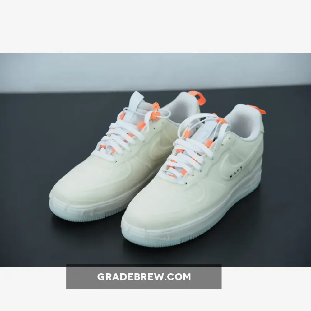 Nike Air Force 1 Experimental Sail Atomic Orange  CV1754-100