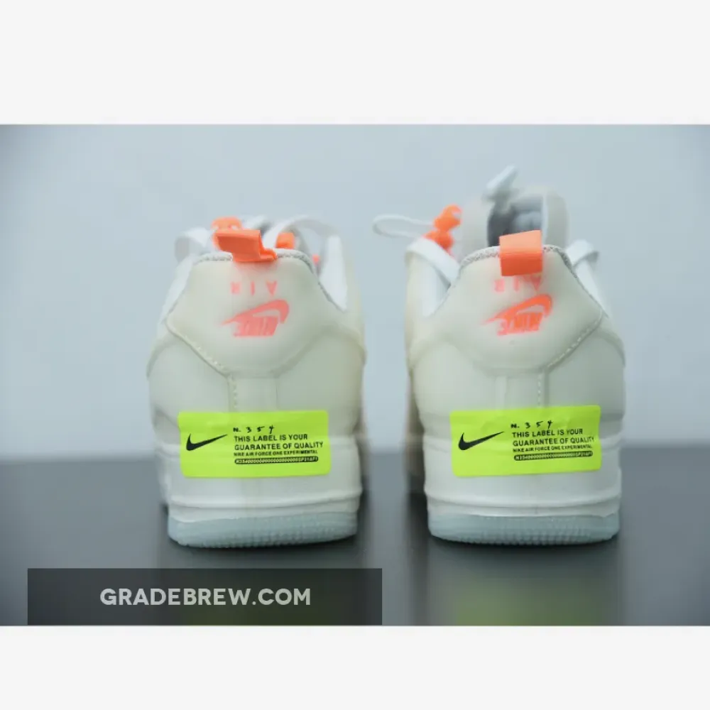 Nike Air Force 1 Experimental Sail Atomic Orange  CV1754-100