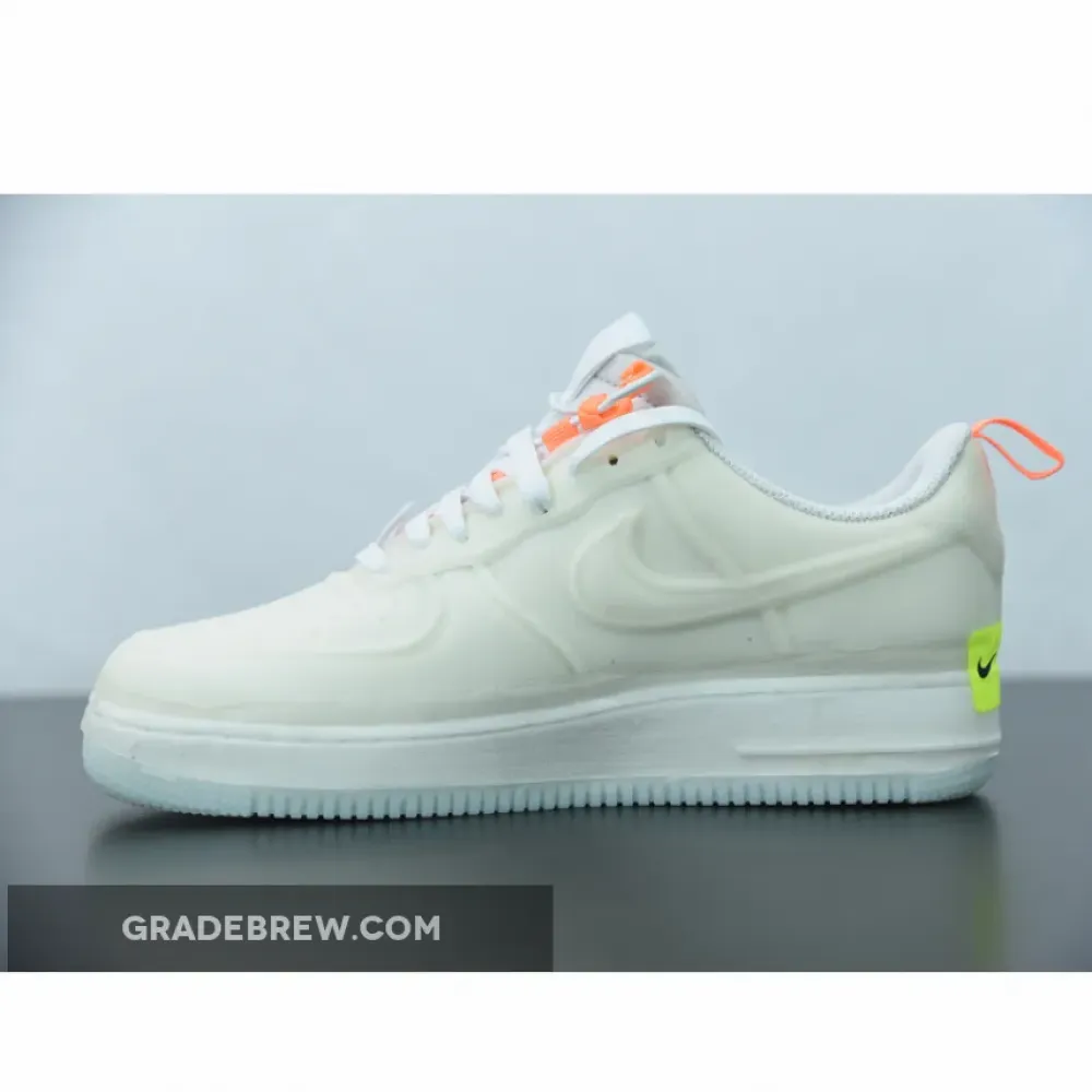 Nike Air Force 1 Experimental Sail Atomic Orange  CV1754-100