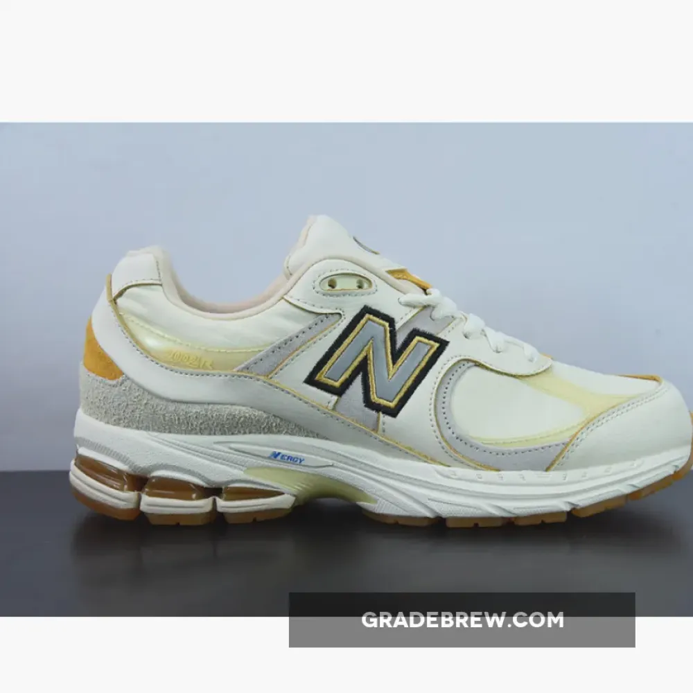 New Balance 2002R Sail/Yellow-Grey-Black M2002RJ1