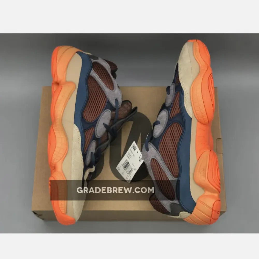 Adidas Yeezy 500 Enflame Orange/Blue/Grey GZ5541