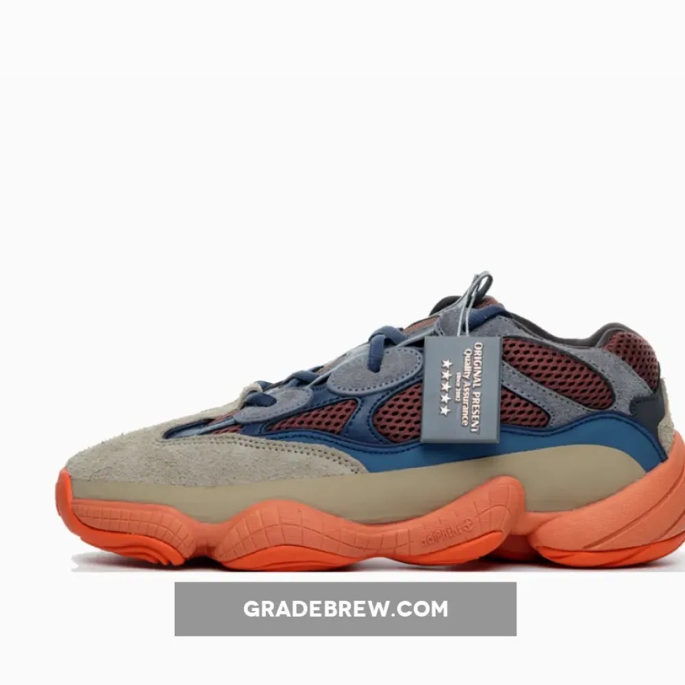 Adidas Yeezy 500 Enflame Orange/Blue/Grey GZ5541