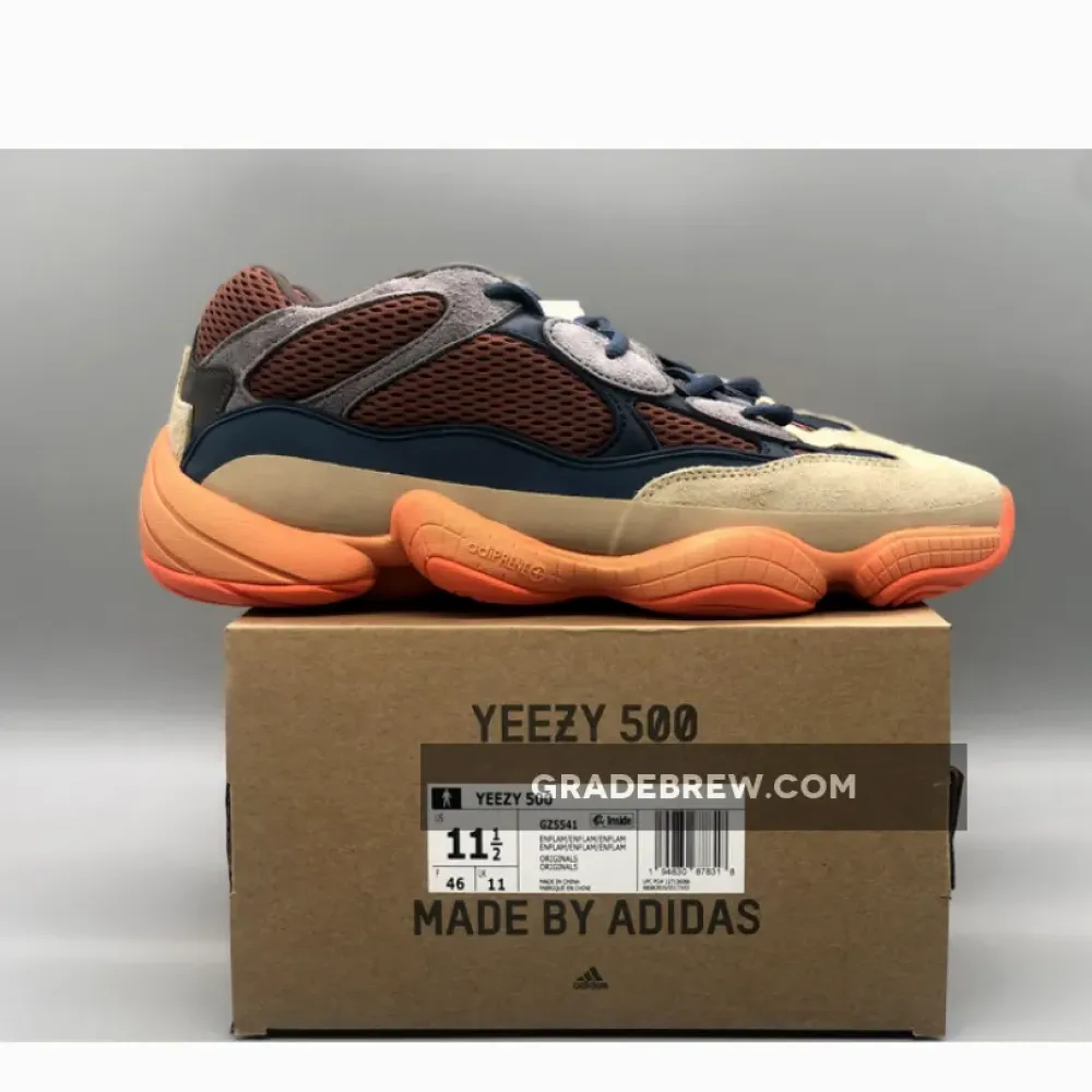 Adidas Yeezy 500 Enflame Orange/Blue/Grey GZ5541