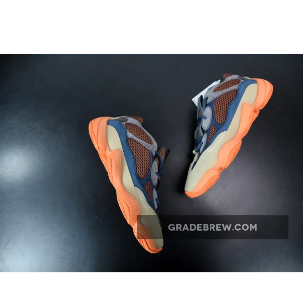 Adidas Yeezy 500 Enflame Orange/Blue/Grey GZ5541
