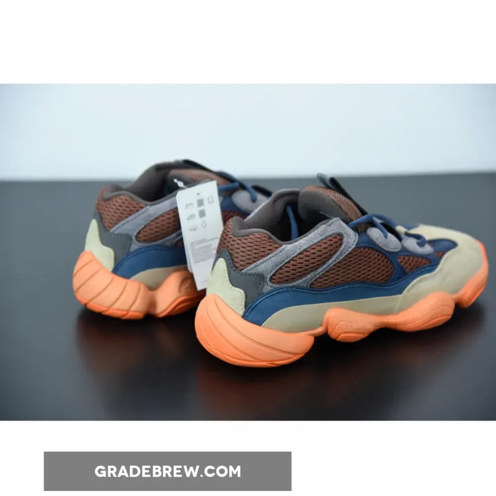 Adidas Yeezy 500 Enflame Orange/Blue/Grey GZ5541