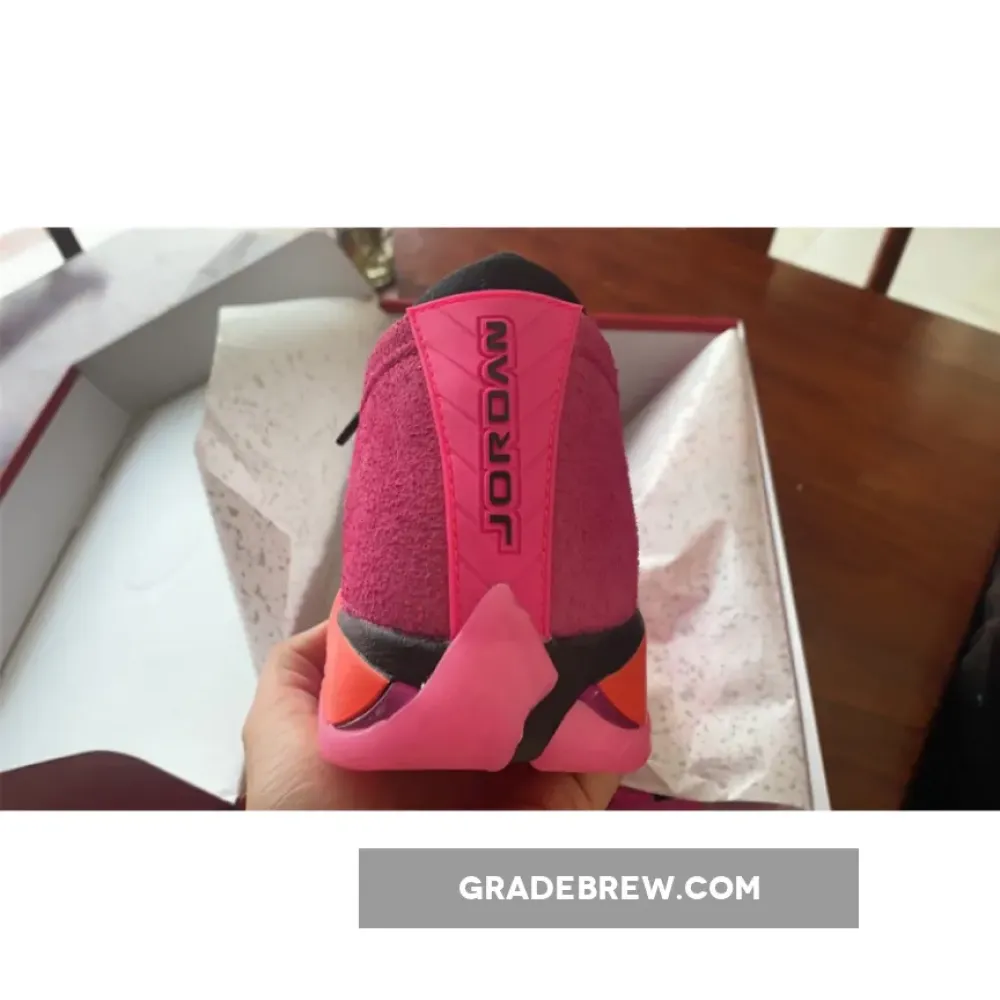 Air Jordan 14 Low Shocking Pink Black/Pink Blast/Flash Crimson DH4121-600