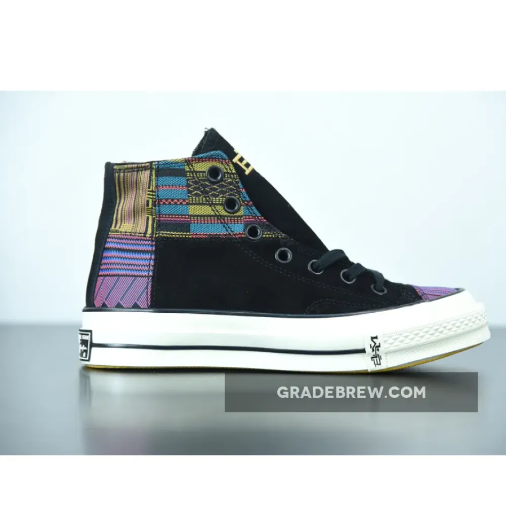 Converse Chuck 70 Hi BHM Yellow/Black/Egret 165556C