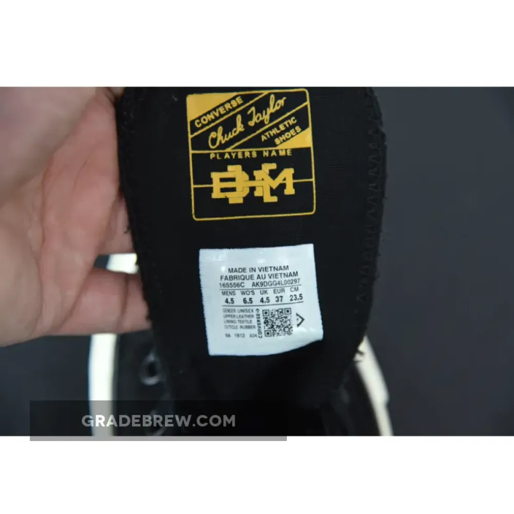 Converse Chuck 70 Hi BHM Yellow/Black/Egret 165556C