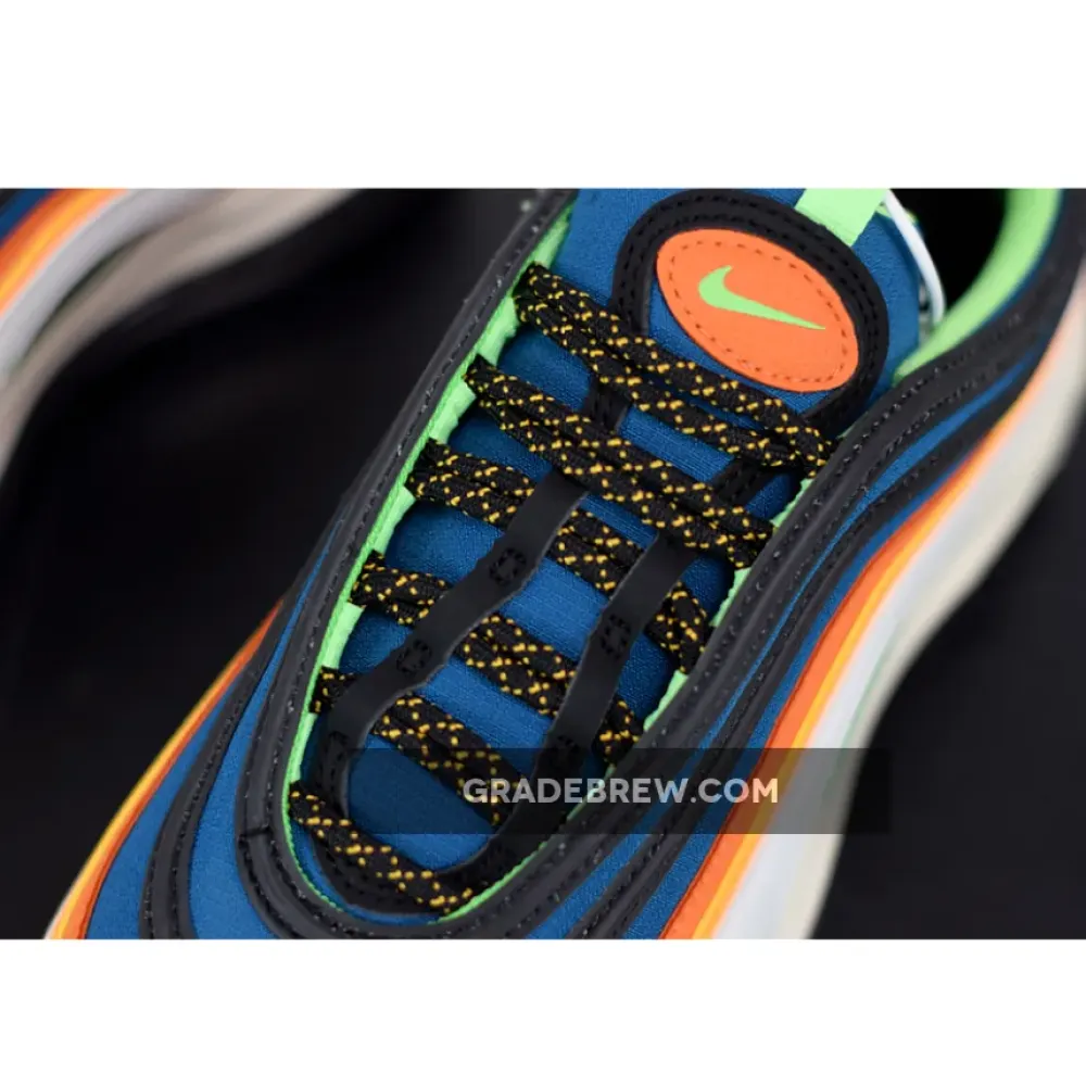 Nike Air Max 97 Illusion Green Black/Green Abyss/Orange CZ7868-300