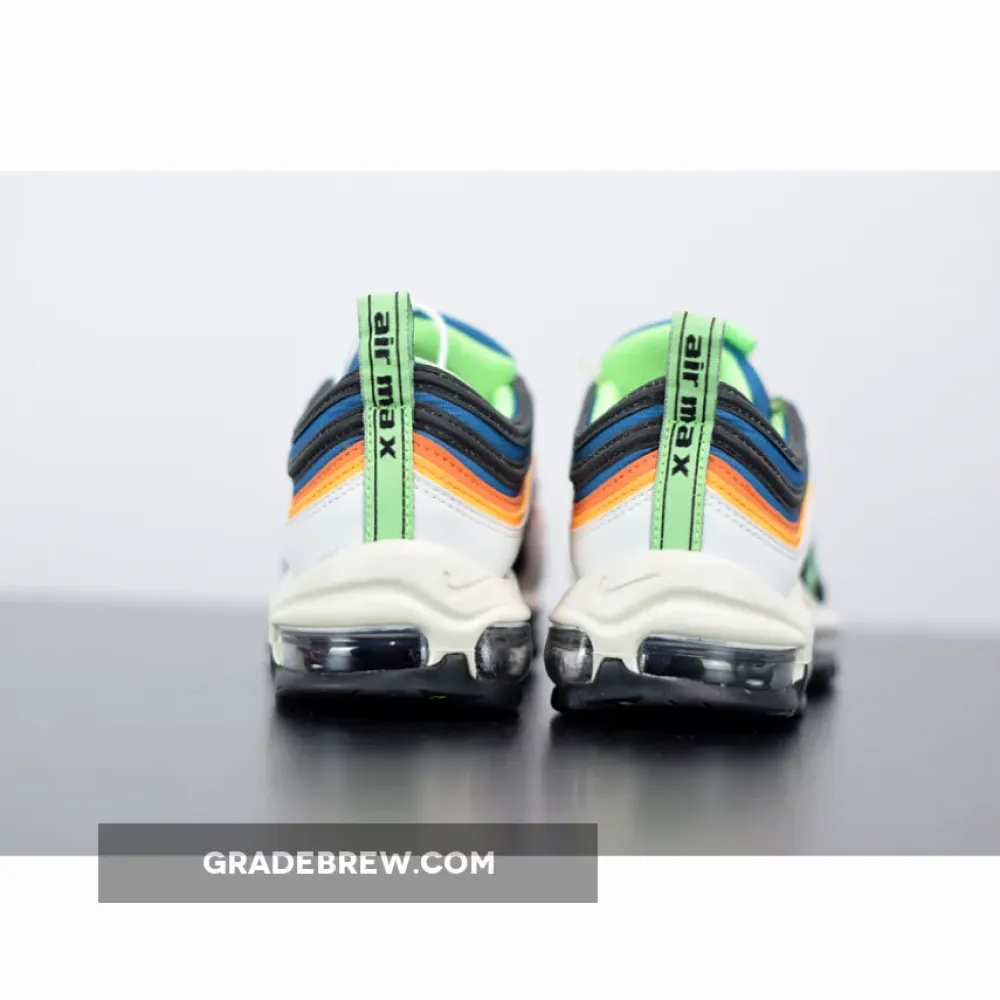 Nike Air Max 97 Illusion Green Black/Green Abyss/Orange CZ7868-300