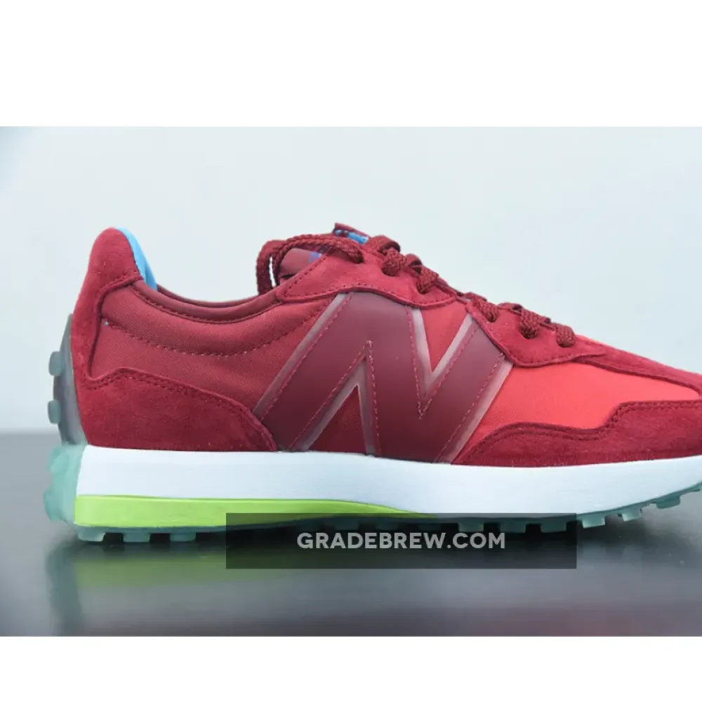 New Balance 327 Cape Red/Lime/Blue MS327CSC