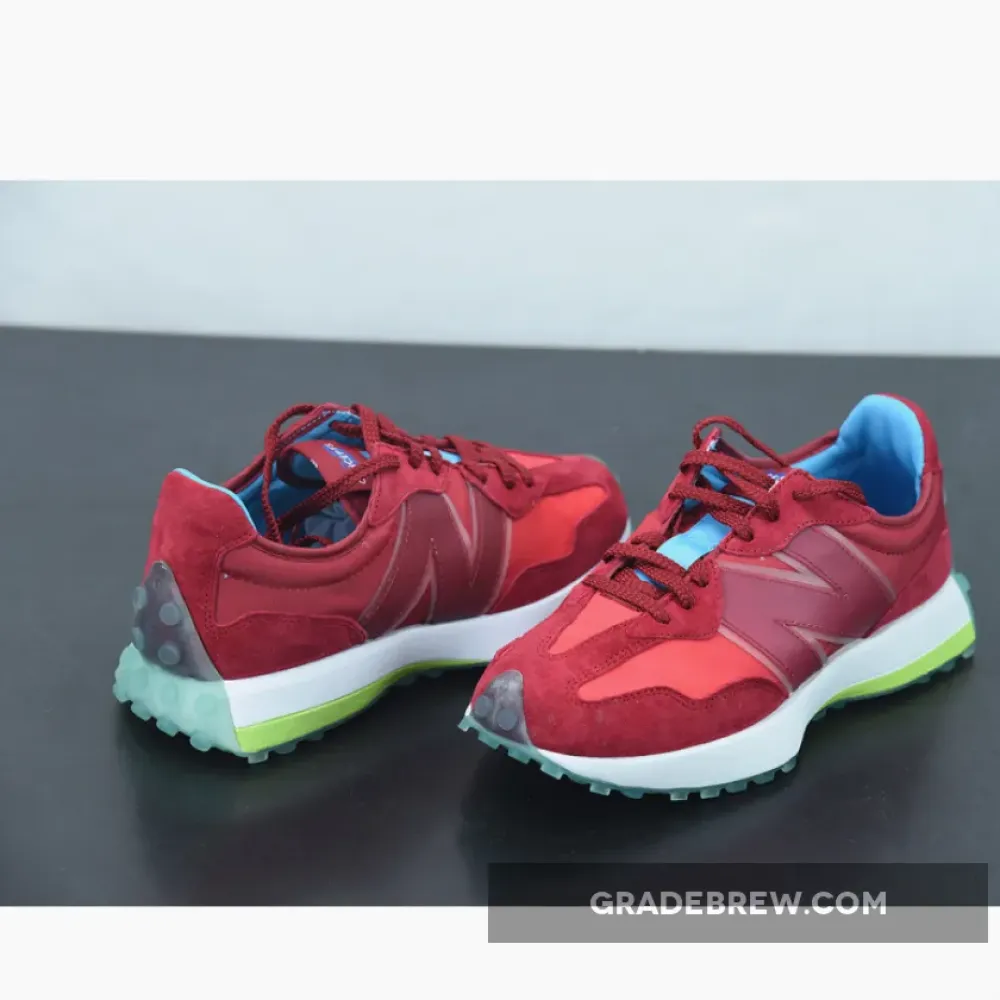 New Balance 327 Cape Red/Lime/Blue MS327CSC