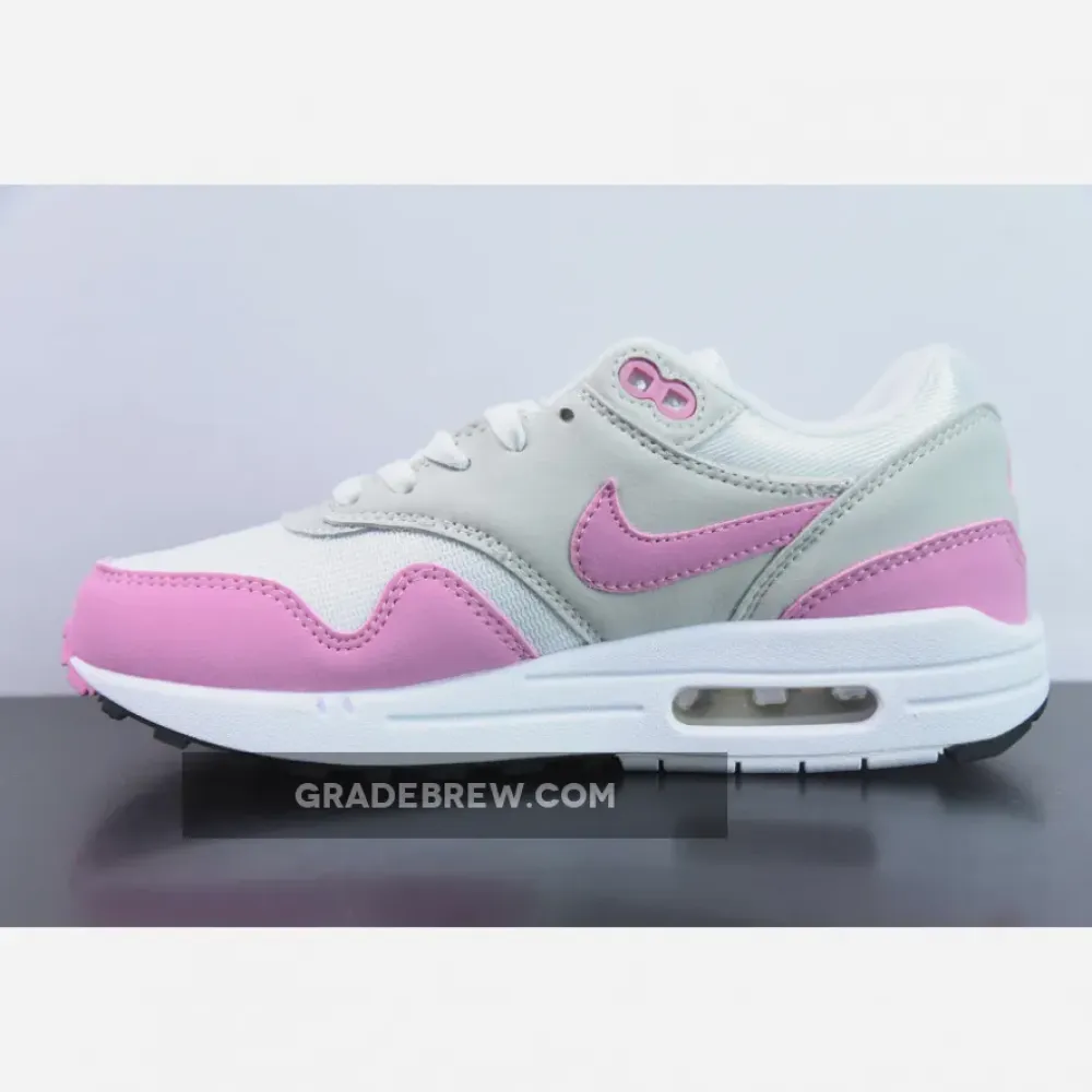 Nike Air Max 1 Neutral Grey/White/Fuchsia Dream DZ2628-001