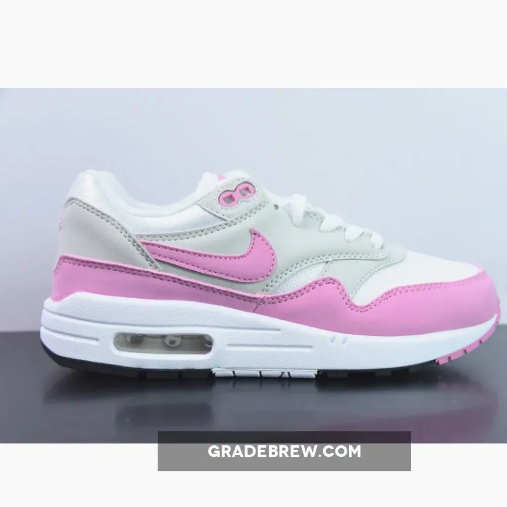 Nike Air Max 1 Neutral Grey/White/Fuchsia Dream DZ2628-001
