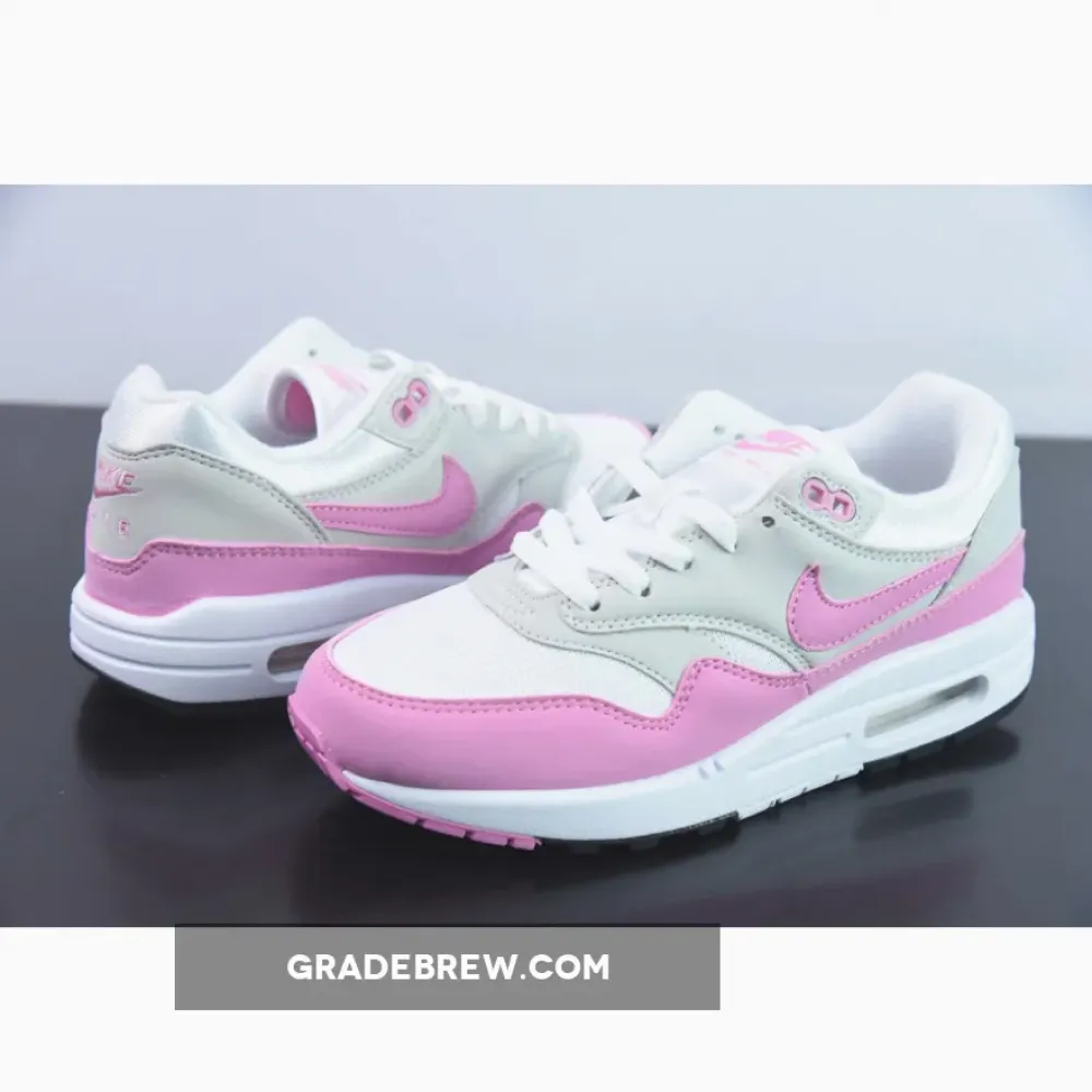 Nike Air Max 1 Neutral Grey/White/Fuchsia Dream DZ2628-001