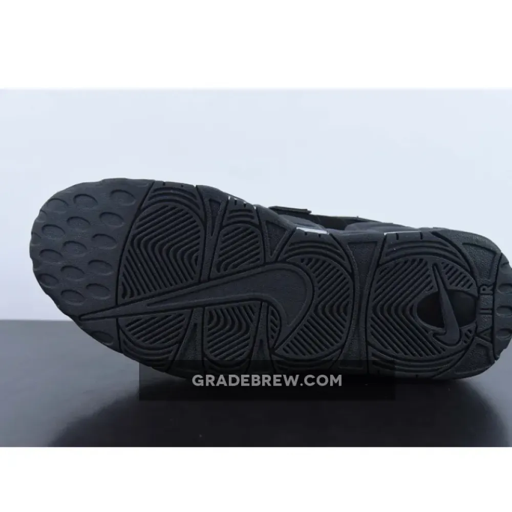 Nike Air More Uptempo Reflective Triple Black 414962-004
