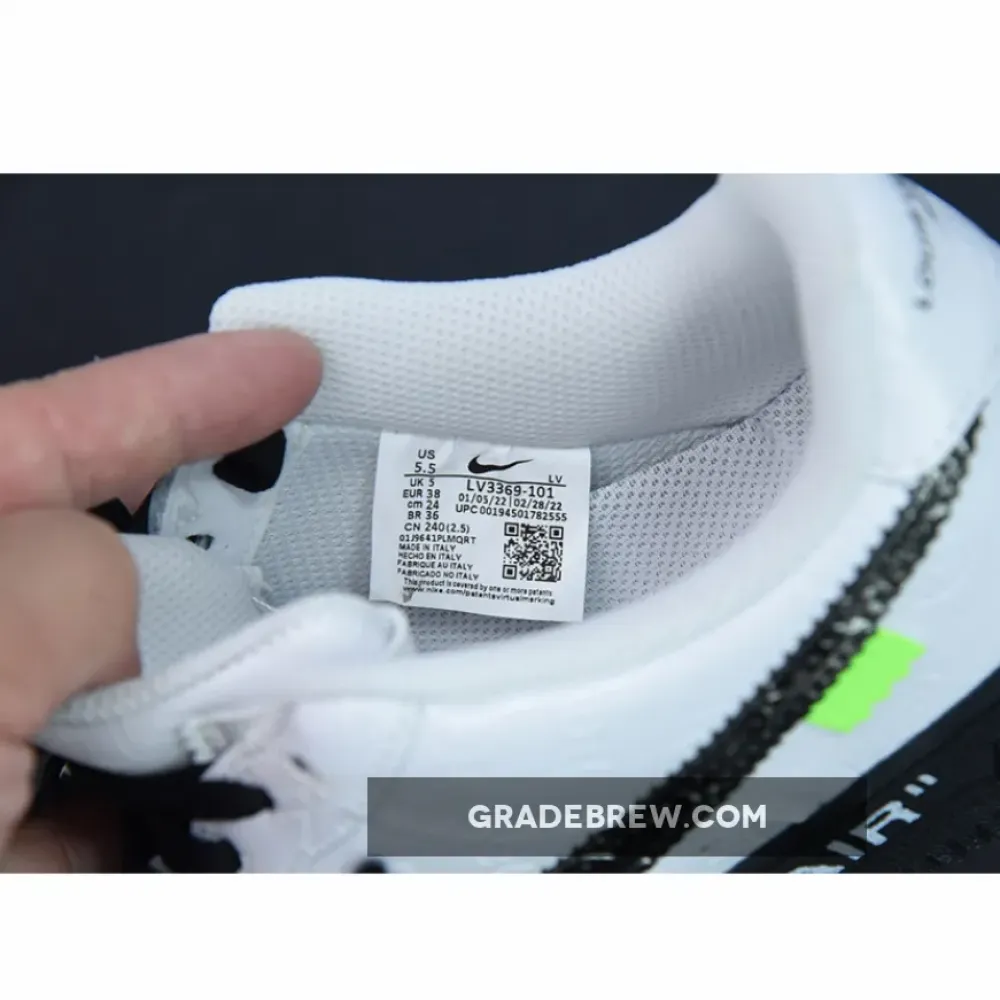 Nike Air Force 1 White/Black  /