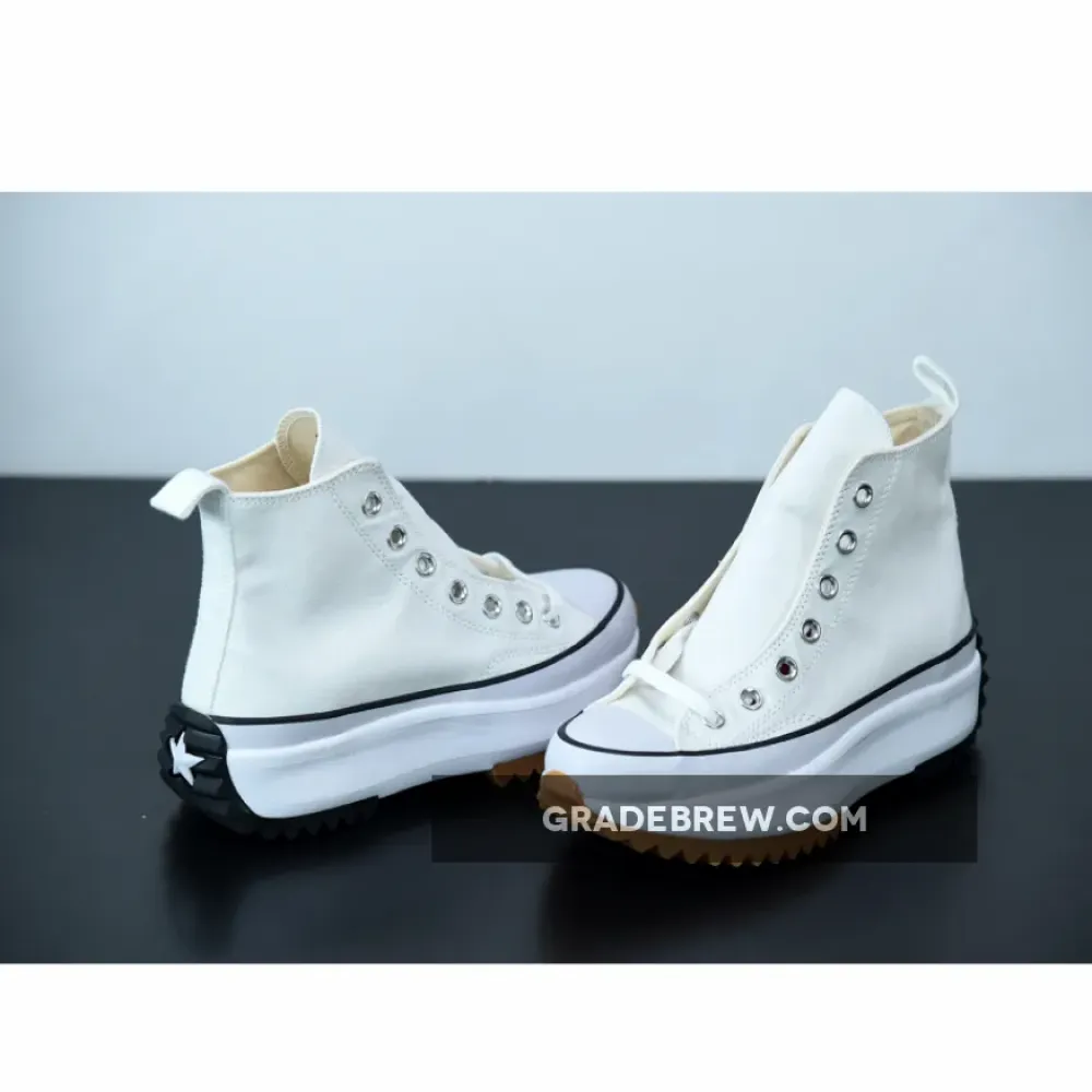 Converse Run Star Hike High White Black Gum 166799C