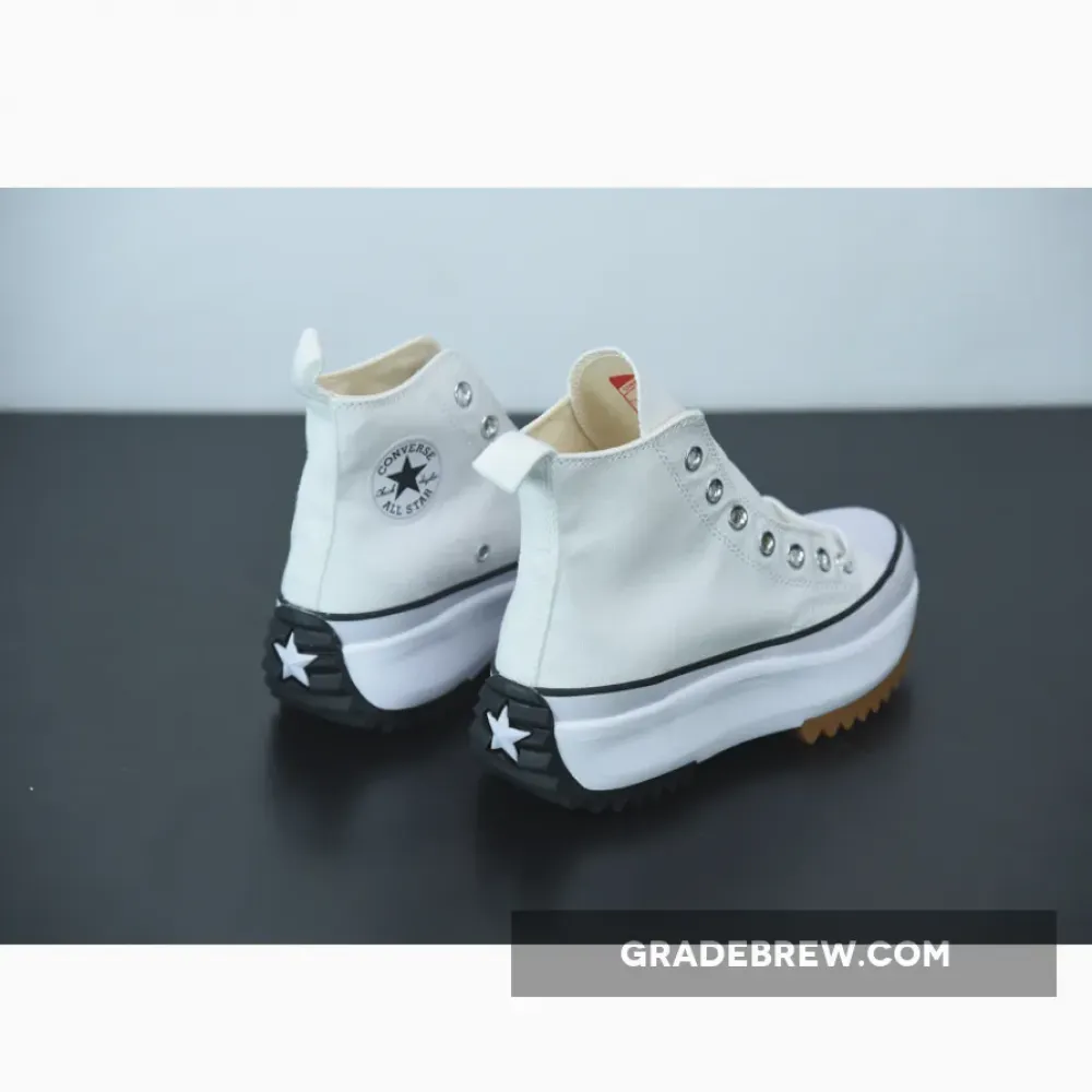 Converse Run Star Hike High White Black Gum 166799C