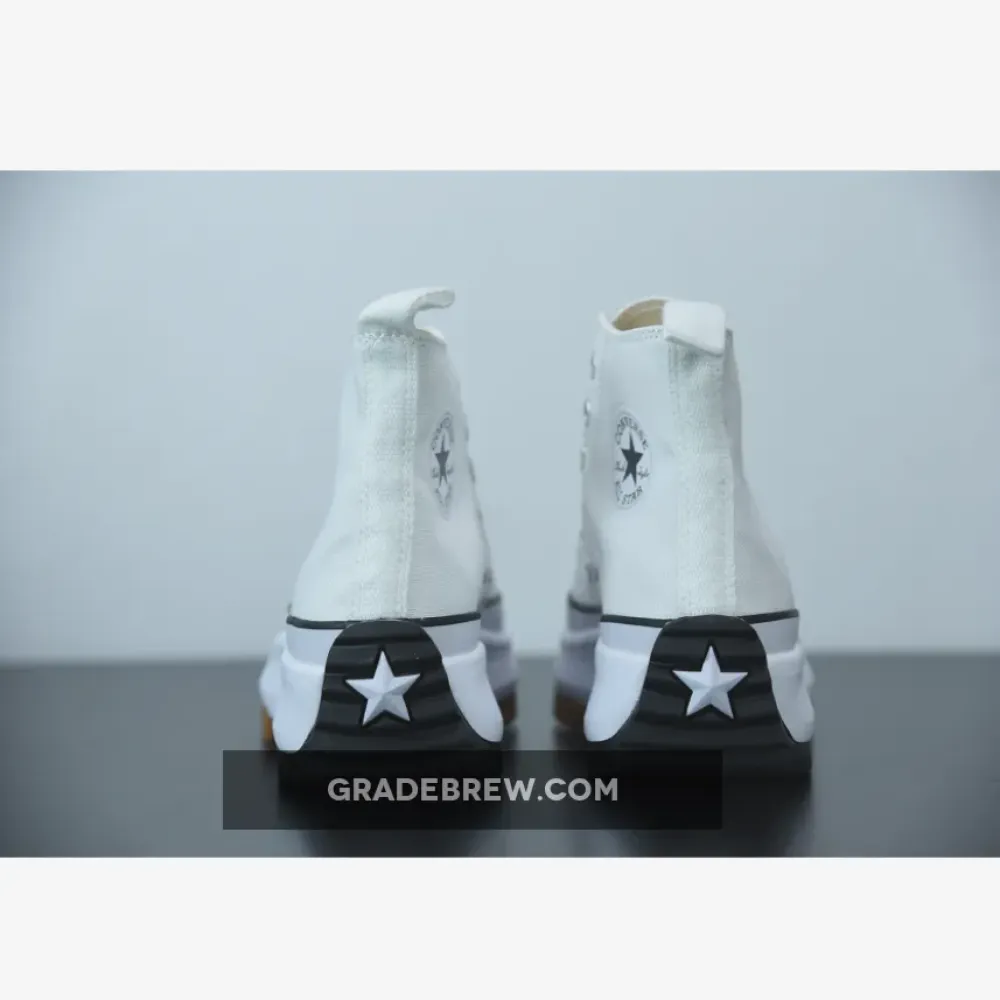 Converse Run Star Hike High White Black Gum 166799C