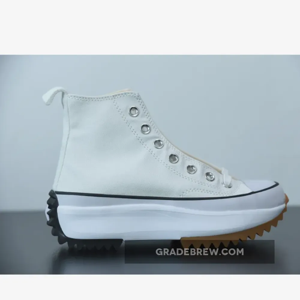 Converse Run Star Hike High White Black Gum 166799C