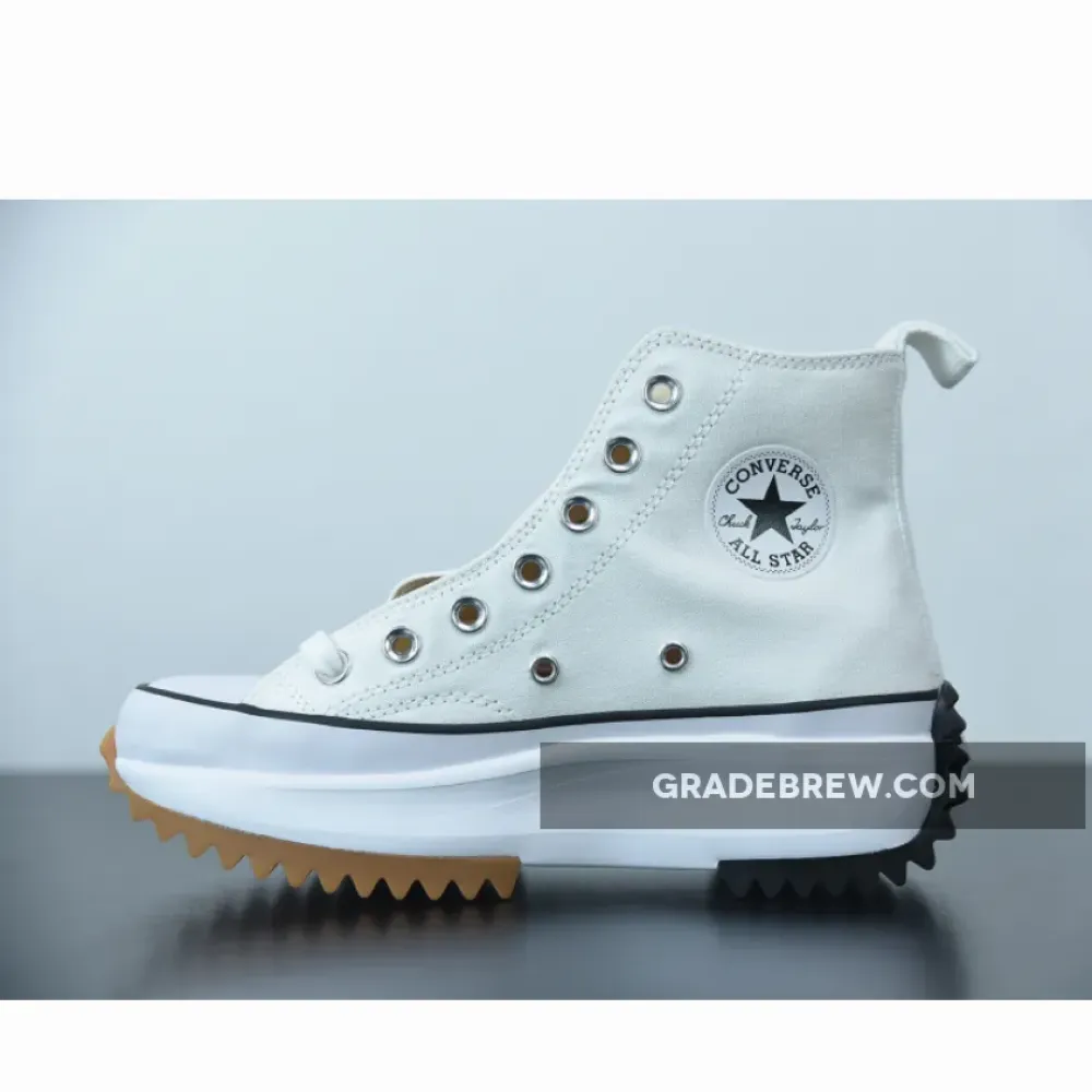 Converse Run Star Hike High White Black Gum 166799C